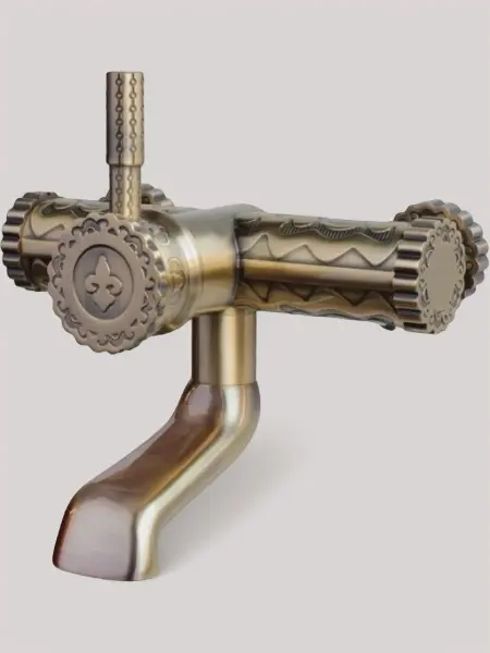 Смеситель латунный для хамама, Windsor&Royal 10125, цвет бронза