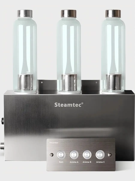 Автоматический дозатор воды и ароматизатора для печи сауны Steamtec TOLO-AP05, 3 аромата